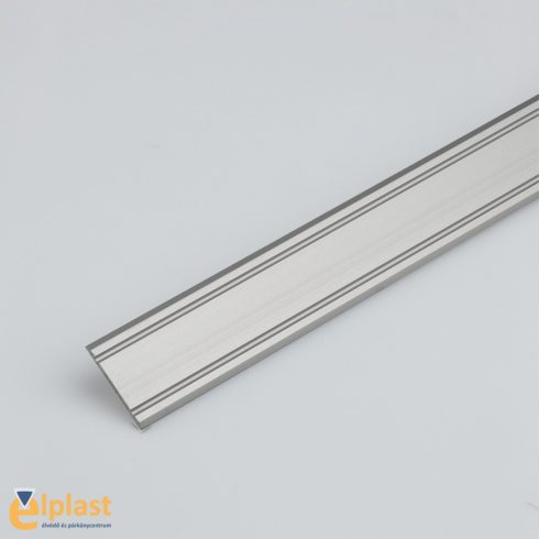 Burkolatváltó profil A02T öntapadós  ezüst - 900x30x2 mm