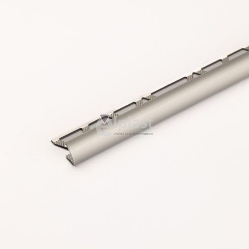 Alumínium íves élvédő - 8 mm eloxált ezüst A53/8