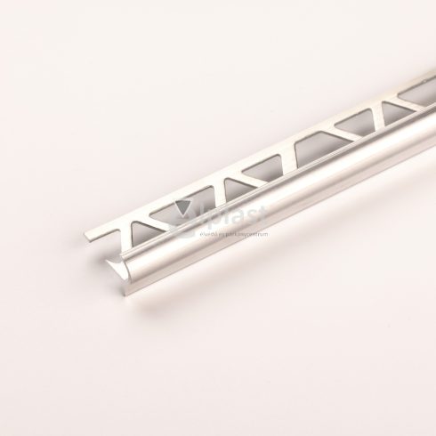 Alumínium lépcső élvédő A80 natúr - 2500x10 mm