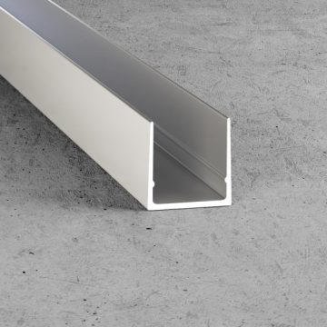 U profil B61 - 10x12,9x10,5x9,5 mm (2 m)