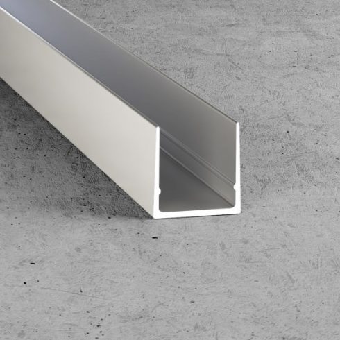 U profil B61 - 10x12,9x10,5x9,5 mm (2 m)
