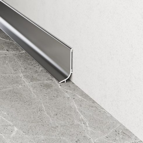 Alumínium lábazati szegély Q63 - 16,8x40 mm (270 cm)