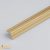 Alumínium lépcső élvédő A40 arany - 2700x25x25 mm