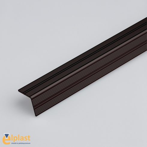 Alumínium lépcső élvédő A40 bronz - 900x25x25 mm