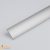 Burkolatváltó profil A71 öntapadós ezüst - 2000x80 mm