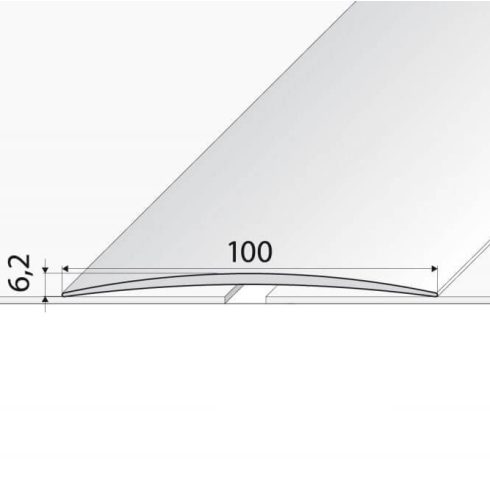 Burkolatváltó profil A72 öntapadós arany - 3000x100 mm