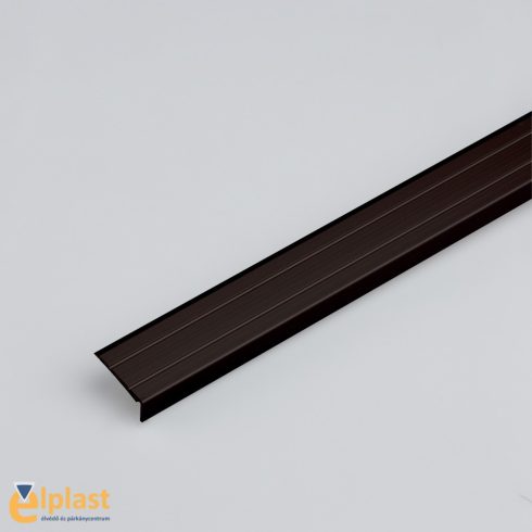 Alumínium lépcső élvédő A31 bronz - 2700x25x10 mm