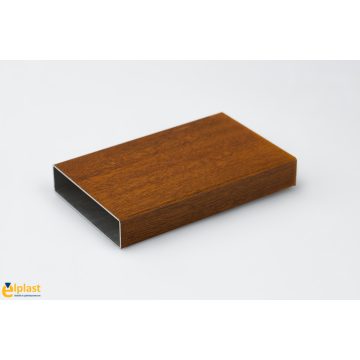 Alimínium szinterezett kerítés léc - aranytölgy