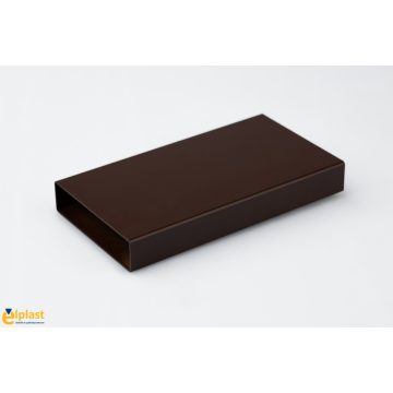   Alimínium szinterezett kerítés léc - csokoládébarna RAL8017