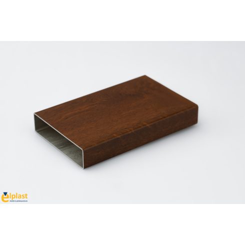 Alumínium szinterezett kerítés léc 100x24 mm tölgy