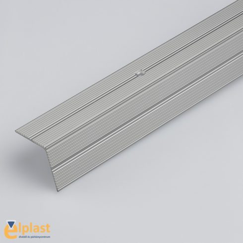 Alumínium lépcsőélvédő A34 ezüst - 2700x35x35 mm