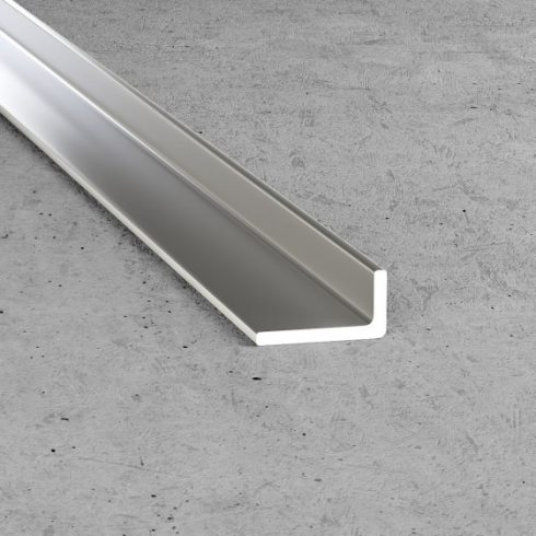 B20 Építési aluprofil ezüst 2000x40x20x2 mm