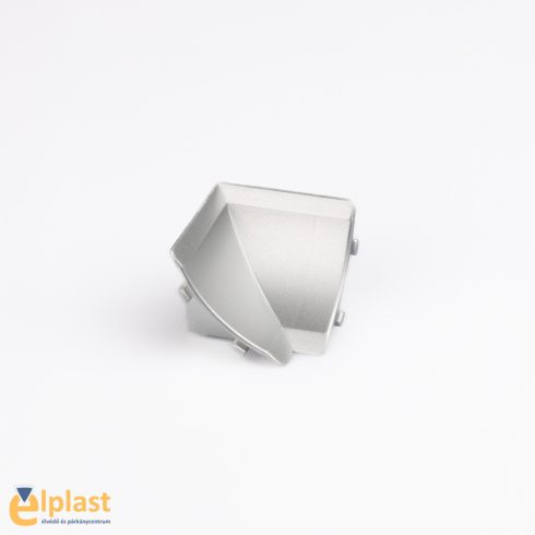 Konyhapult szegélyléc belső sarok - ezüst