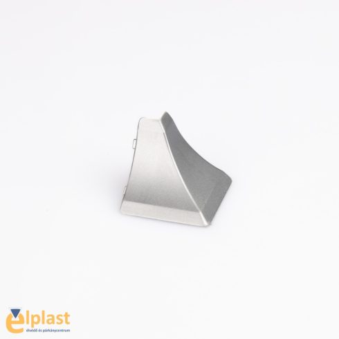 Konyhapult szegélyléc külső sarok - ezüst