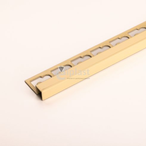Alumínium Q élvédő - 2700x12,5mm porfestett csontfehér