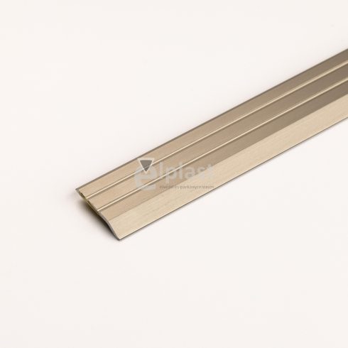  Burkolatváltó profil A01 öntapadós inox - 2700x30x5 mm