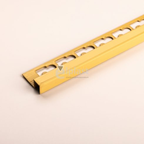 Alumínium Q élvédő - 2700x10mm porfestett világosbézs