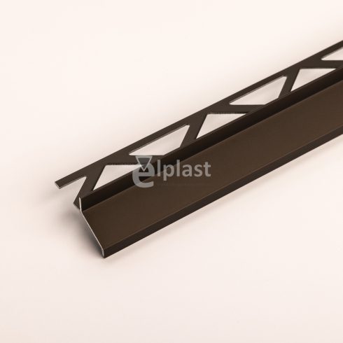 Alumínium terasz szegély eloxált bronz - 2500x7 mm PP