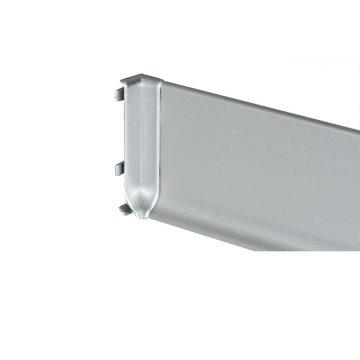   Aspro ALU 70 padlószegélyhez belső sarokelem alumínium eloxált ezüst