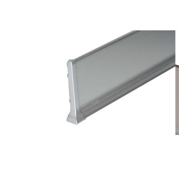   Aspro ALU 70 padlószegélyhez külső sarokelem alumínium eloxált ezüst