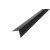 Utólagos PVC sarokvédő profil 20x20 mm/2,75 m, fekete 