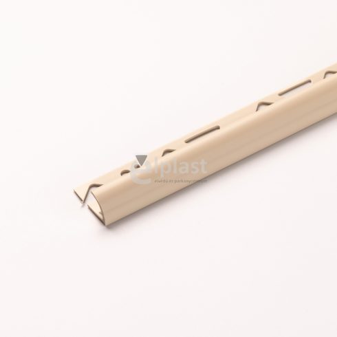 Műanyag csempe élvédő 8 mm - törtfehér - 278 cm