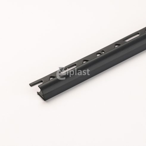 Műanyag csempe élvédő 10 mm - bazaltszürke - 278 cm