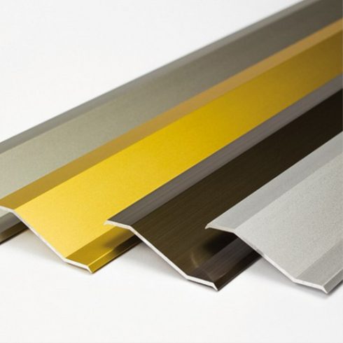 Burkolatváltó profil öntapadós univerzális - 7-12mm - eloxált bronz