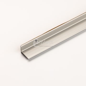 Öntapadós takaróprofil - ezüst