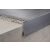 Alumínium teraszprofil - 2700x10 mm hamuszürke PP