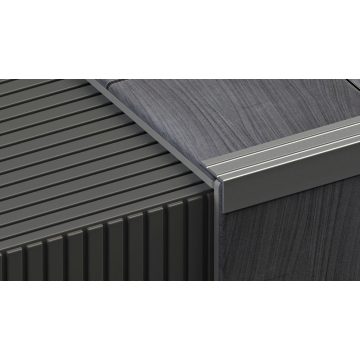 Alumínium lépcső élvédő A36 pezsgő - 900x25x10 mm