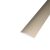 Alumínium burkolatváltó profil 30 mm/2,7 m matt kőhatású porszórt bézs színben