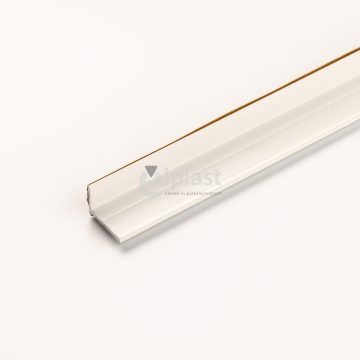 Öntapadós takaróprofil - fehér