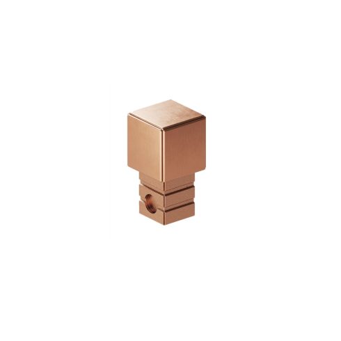 NOX Premium végzáró 10 mm inox, szálcsiszolt rosegold
