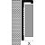 Alumínium L élvédő - 2500x8 mm szinterezett matt fehér PP