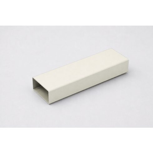 Alumínium szinterezett kerítés léc 40x24 mm tiszta fehér RAL9010
