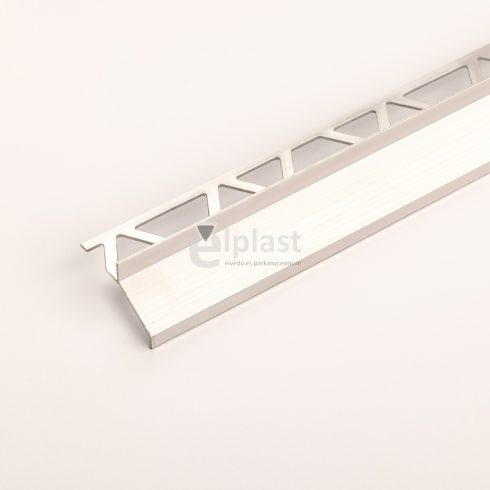 Alumínium terasz szegély natúr - 2500x7 mm