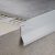 Alumínium teraszprofil - 2700x10 mm hamuszürke PP