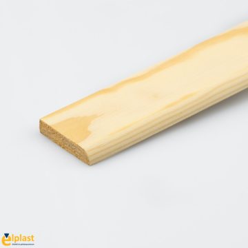 Fa Gömbölyített szegélyléc 45 mm D1