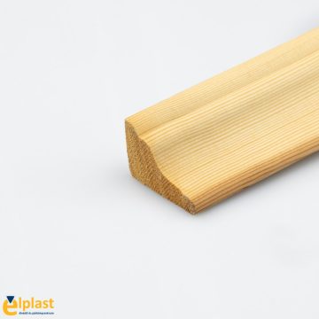 Fa Parkettaszegély P6 - 45x30x2000 mm