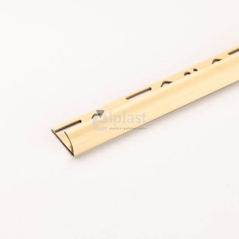 Műanyag csempe élvédő 12 mm - krémszín - 278 cm