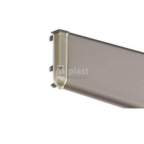 Aspro ALU 70 padlószegélyhez belső sarokelem alumínium eloxált pezsgő