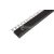 Aspro gumibetétes lépcsőprofil alumínium talppal fekete gumival 25x12 mm 2,5 m
