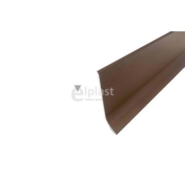   Kőhatású ALU 60 padlószegély alumínium 2 m/szál matt oxid vörös