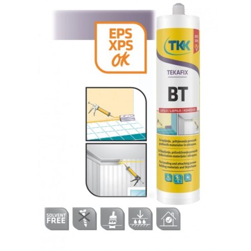 Tekafix BT szerelési ragasztó - 300 ml