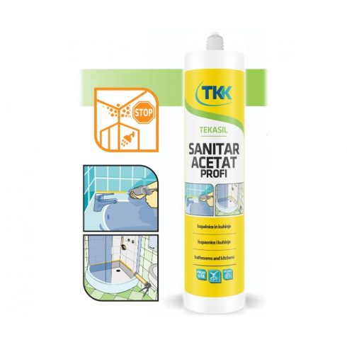 Tekasil Saniter Acetát - fehér 300 ml
