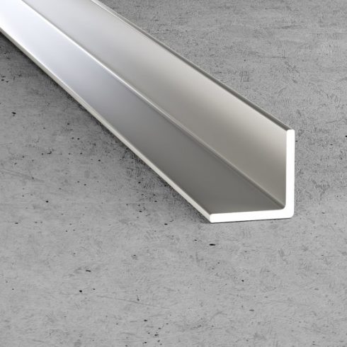 B13 Derékszög profil - alumínium, ezüst 2000x12x12x2 mm