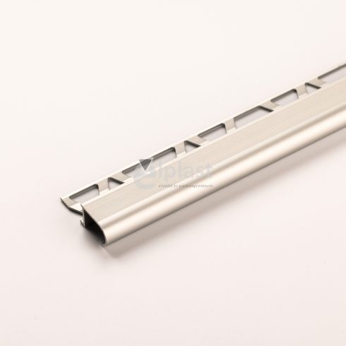 Alumínium lépcső élvédő A81 ezüst - 2500x10 mm