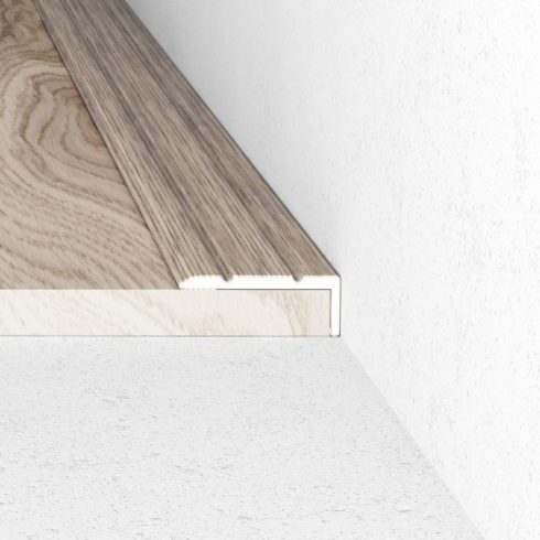 Alumínium lépcső élvédő A31 - 25x10 mm - többféle színben és méretben