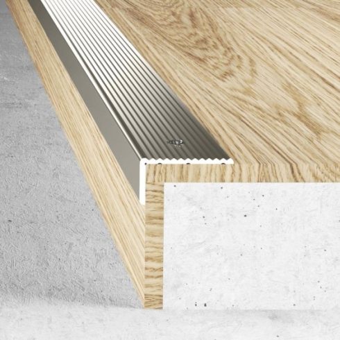 Alumínium lépcső élvédő A33 - 20x40 mm - több színben és méretben